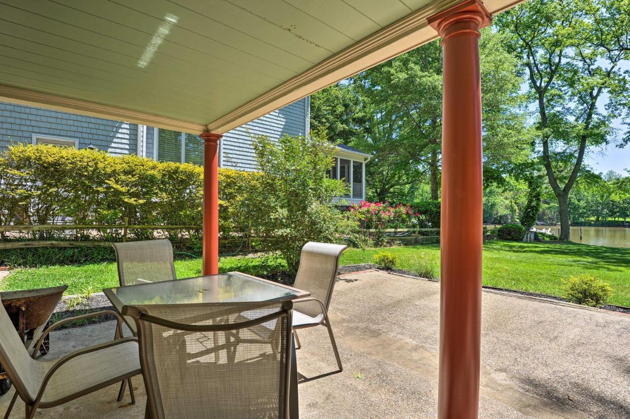 Waterfront Annapolis Home Fire Pit And Fishing Pier Екстер'єр фото